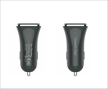 Sound One CC44 3.4A Dual Port Smart Car Charger