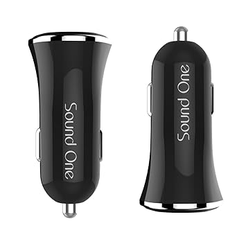 Sound One CC44 3.4A Dual Port Smart Car Charger